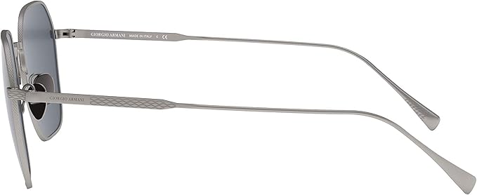 Giorgio Armani Sunglasses In Matte Silver