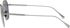 Giorgio Armani Sunglasses In Matte Silver