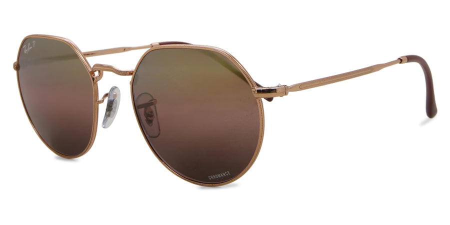 Ray-Ban Jack Unisex Sunglasses In Rose Gold