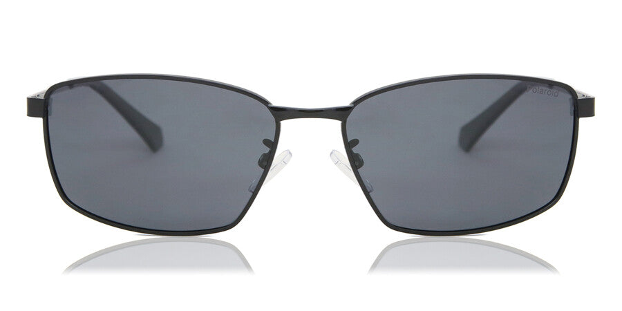 Polaroid Polarized Asian Fit Sunglasses In Black