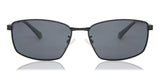 Polaroid Polarized Asian Fit Sunglasses In Black