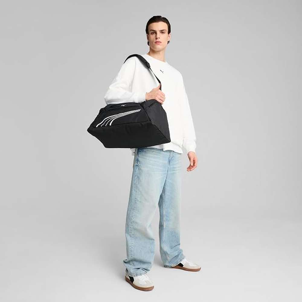 Puma Fundamental Sports Bag In Black