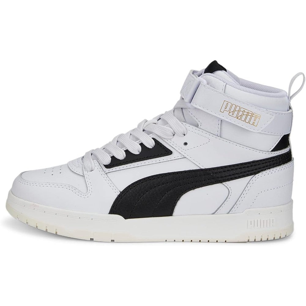Puma Kids Rbd Game Jr Shoes In White & Black