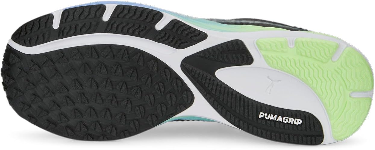 Puma Mens Velocity Nitro 2 Fade Sneakers In Black Multi