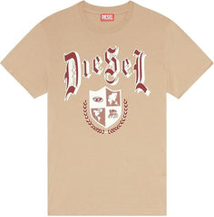Diesel Mens A110440Grai T Diegor K62 Brown T-Shirt