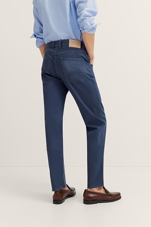 Bugatti Mens  Casual Trousers In Blue