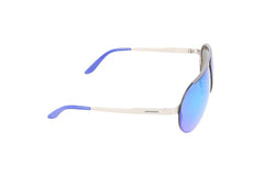 Carrera Mens Frameless Aviator Sunglasses In Silver Grey