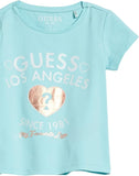 Guess Girls T-Shirt In Blue
