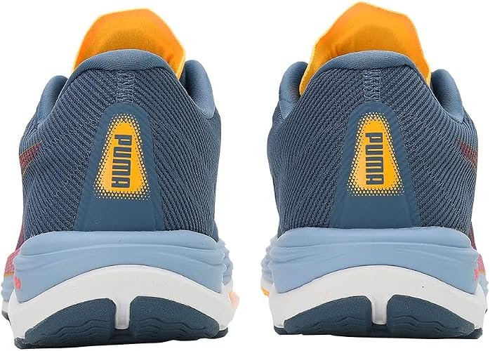 Puma Mens Velocity Nitro 2 Sneakers In Evening Sky/Sunset Glow
