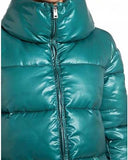 Replay Womens Puffer Jacket In Teal