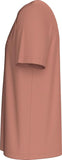 Tommy Hilfiger Mens Roundle Logo Chest Tee T-Shirts In Clay Pink