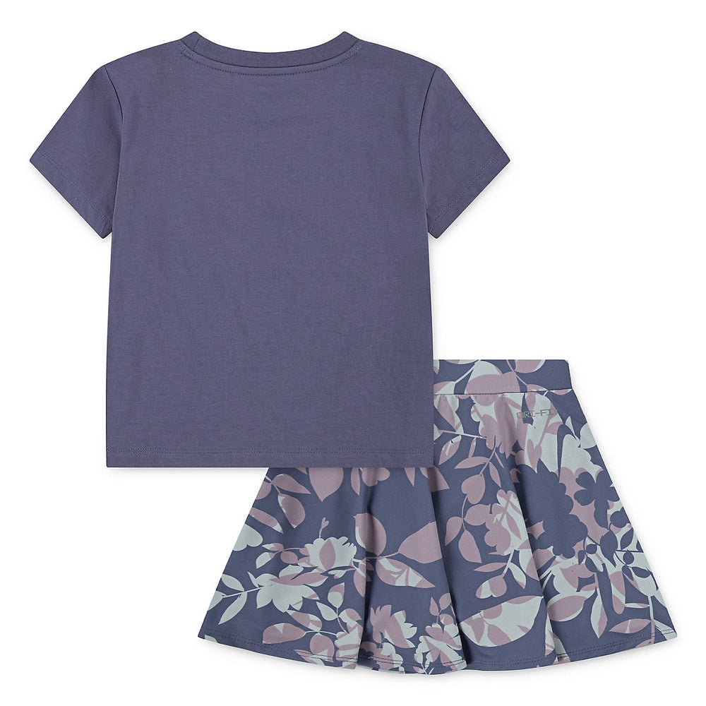 Nike Girls Printed Club Scooter Set In Indigo