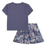 Nike Girls Printed Club Scooter Set In Indigo