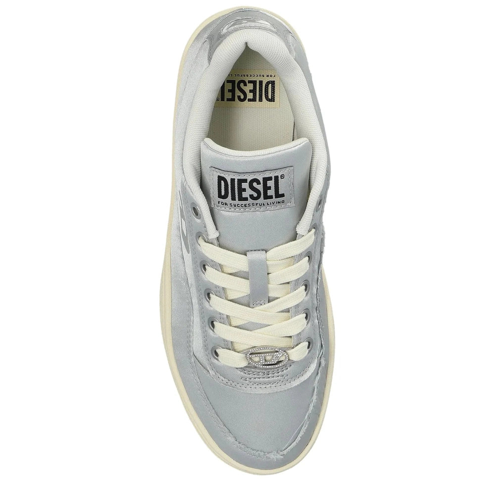 Diesel Womens S-Tracker-D Low Shoes In Vapour Blue