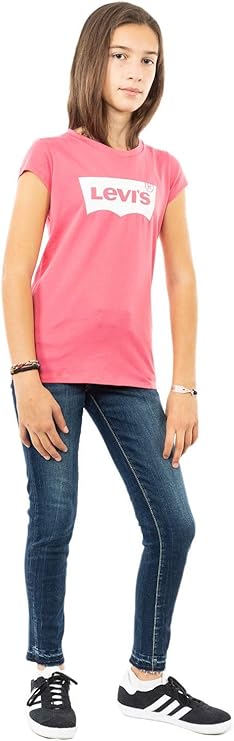 Levis Girls Batwing T-Shirt In Pink