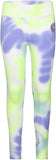 Converse Girls Tie Dye High Leggings In Light Dew