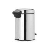 Brabantia NewIcon Pedal Bin In Silver
