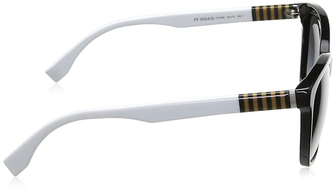 Fendi Tort Frame Sunglasses For Womens In White