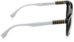 Fendi Tort Frame Sunglasses For Womens In White