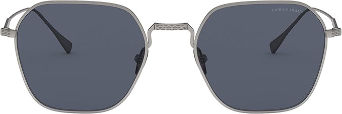 Giorgio Armani Sunglasses In Matte Silver