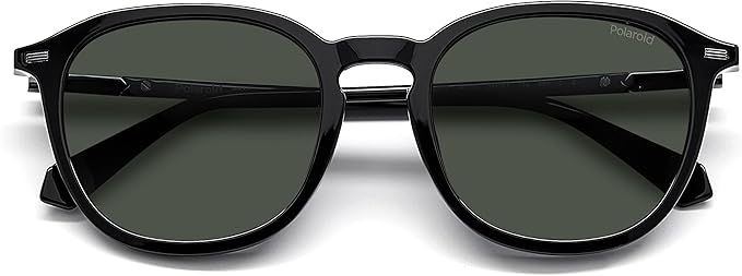 Polaroid Round Sunglasses For Women In Black