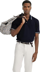 Bugatti 8150 75001C Mens Navy Short Sleeve Polo