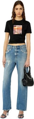 Diesel Ladies  T-Shirt In Black