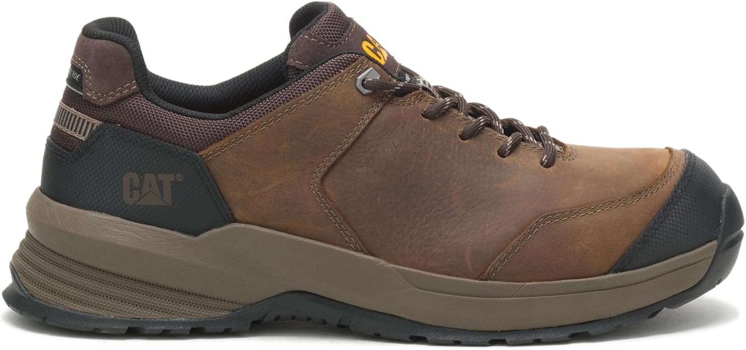 Caterpillar Mens Streamline Lea 2.0 Shoes In Clay