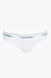 Calvin Klein Womens Thong In White