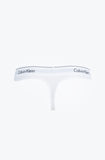 Calvin Klein Womens Thong In White