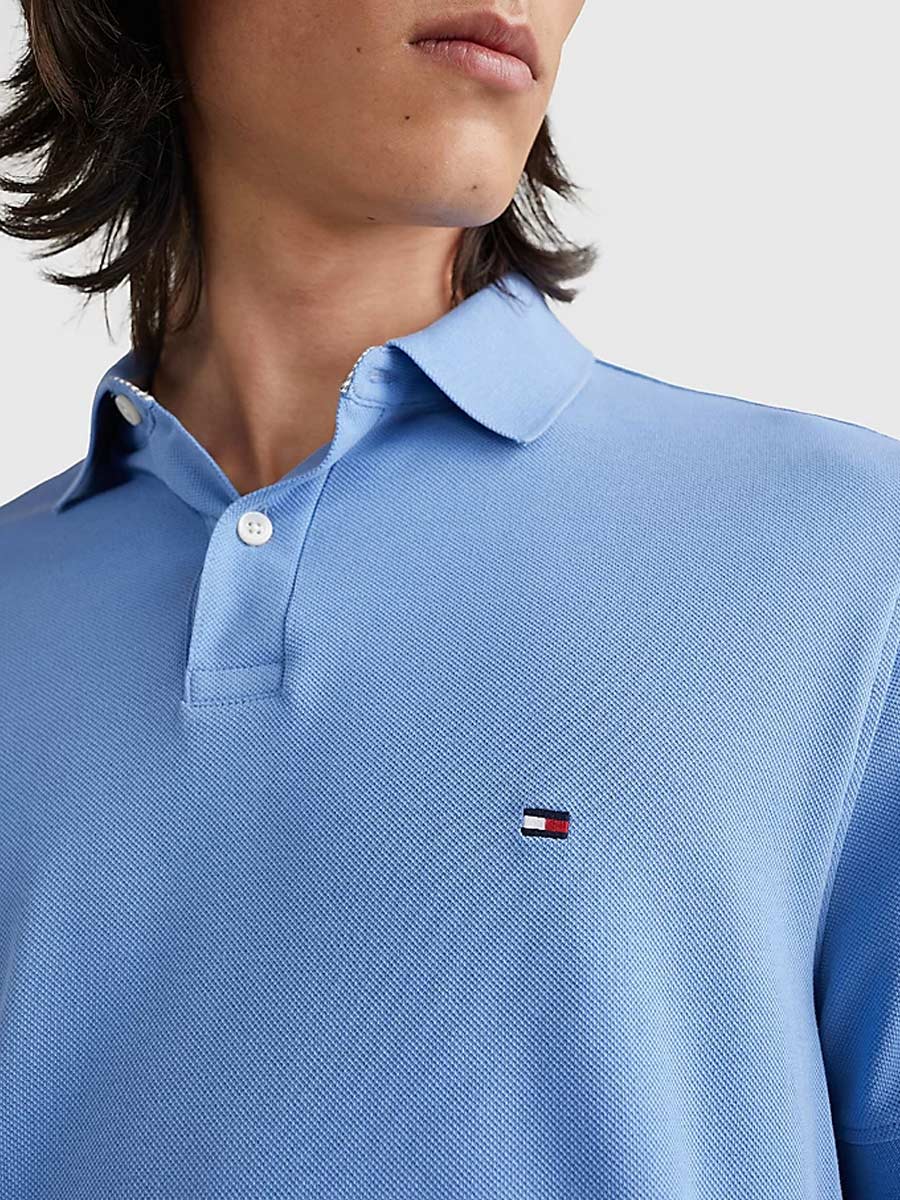 Tommy Hilfiger M1777026 Msw 1985 Regular Polo Light Blue