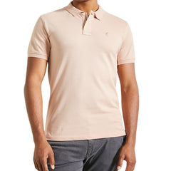 Polo Mens Essential Pique Ss Golfer Light Pink
