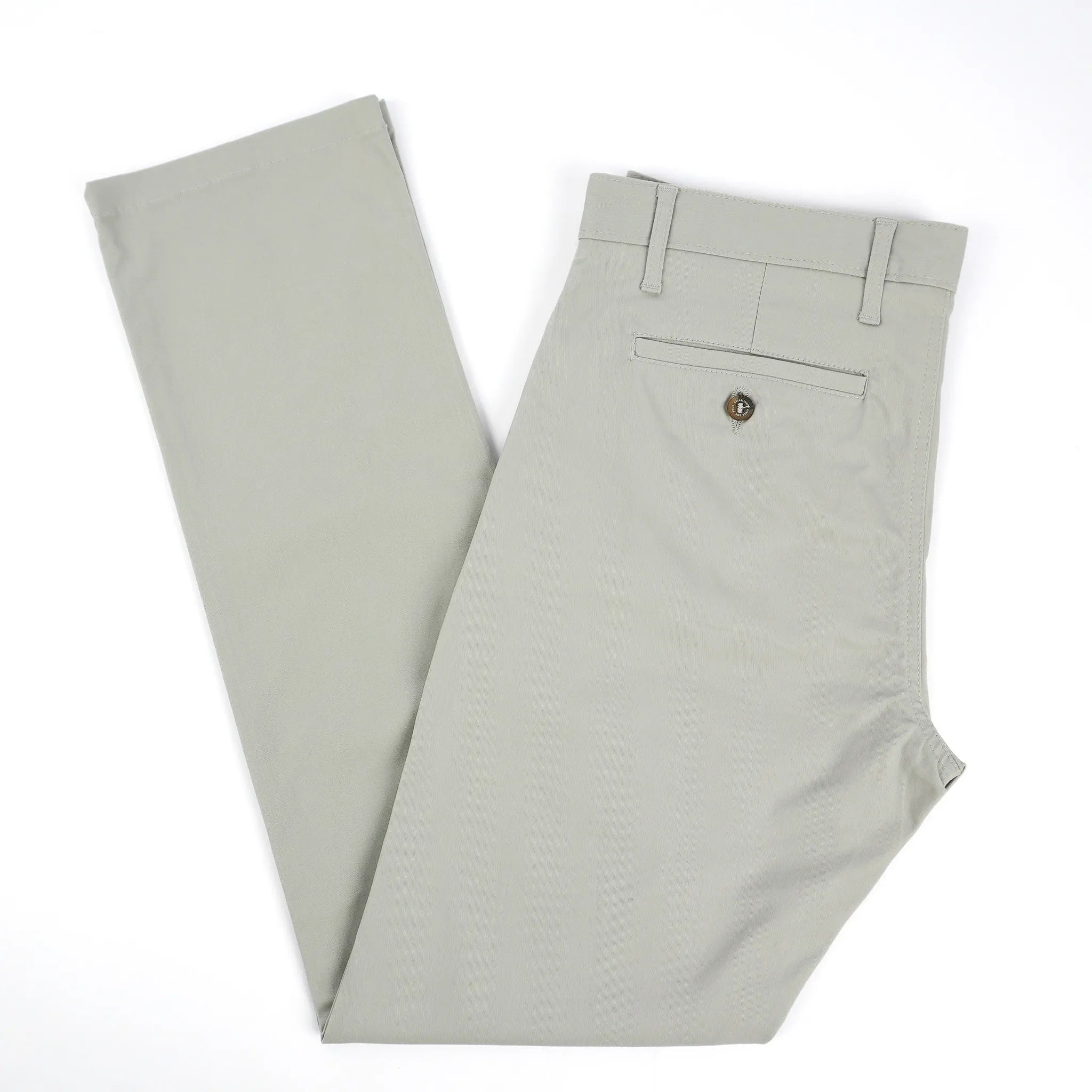 Polo Mens Essential Relaxed Fit  Chinos In Grey