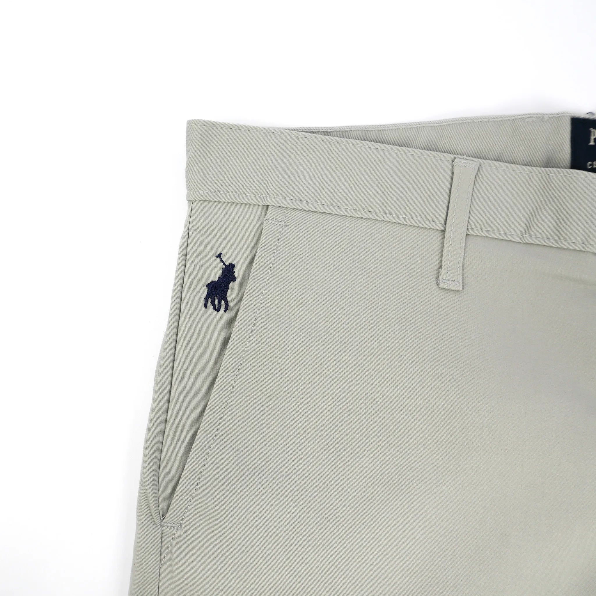 Polo Mens Essential Relaxed Fit  Chinos In Grey