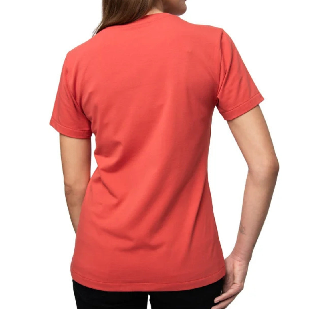 Polo Womens Allie Short Sleeve T-Shirt Brick