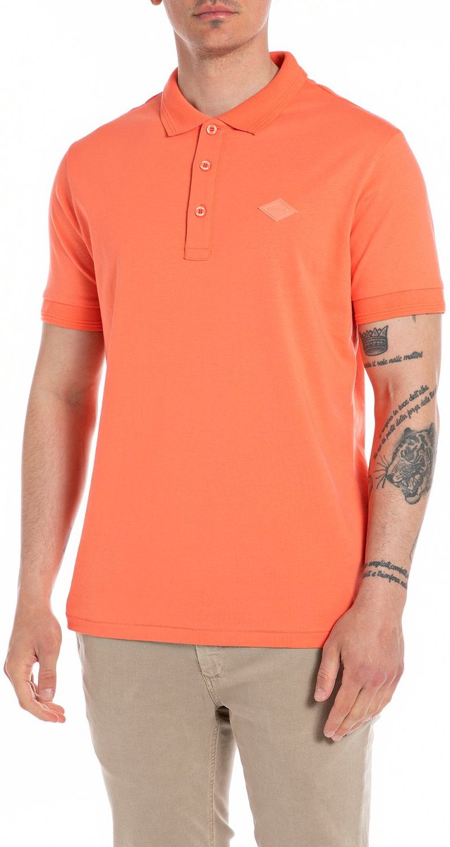 Replay M6548 23070 Polo 051 Orange