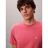 Calvin Klein Mens Easy Monogram T-Shirt In Pink