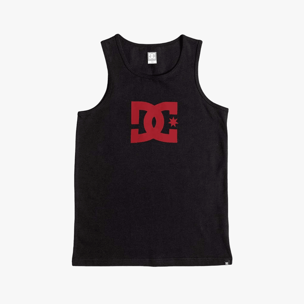 DC Boys Star Tank Top In Black