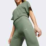 Puma Womens Evostripe High Waist Leggings In Eucalyptus