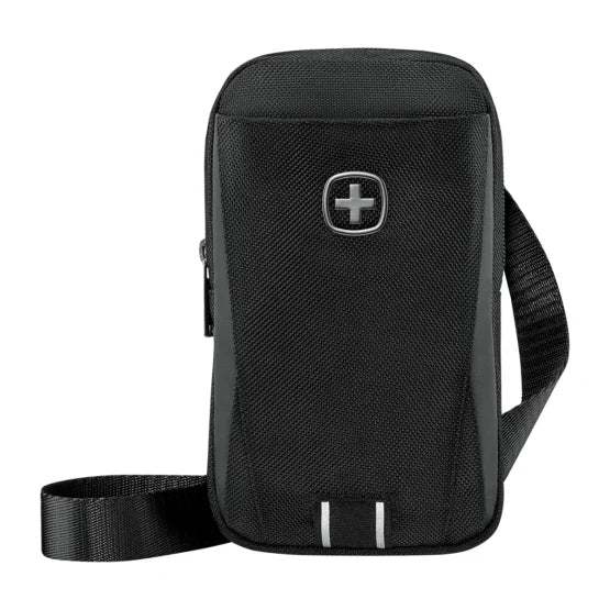 Wenger XE Compact Crossbody Mono Sling Bag In Black