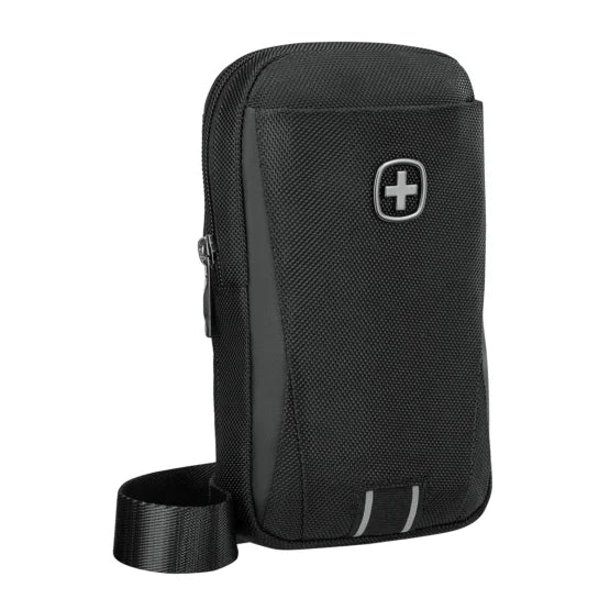 Wenger XE Compact Crossbody Mono Sling Bag In Black
