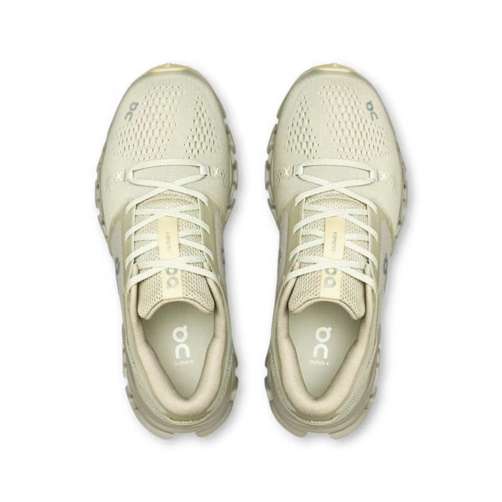 On Womens Cloud X 5.0 Shoes In Chalk Brume