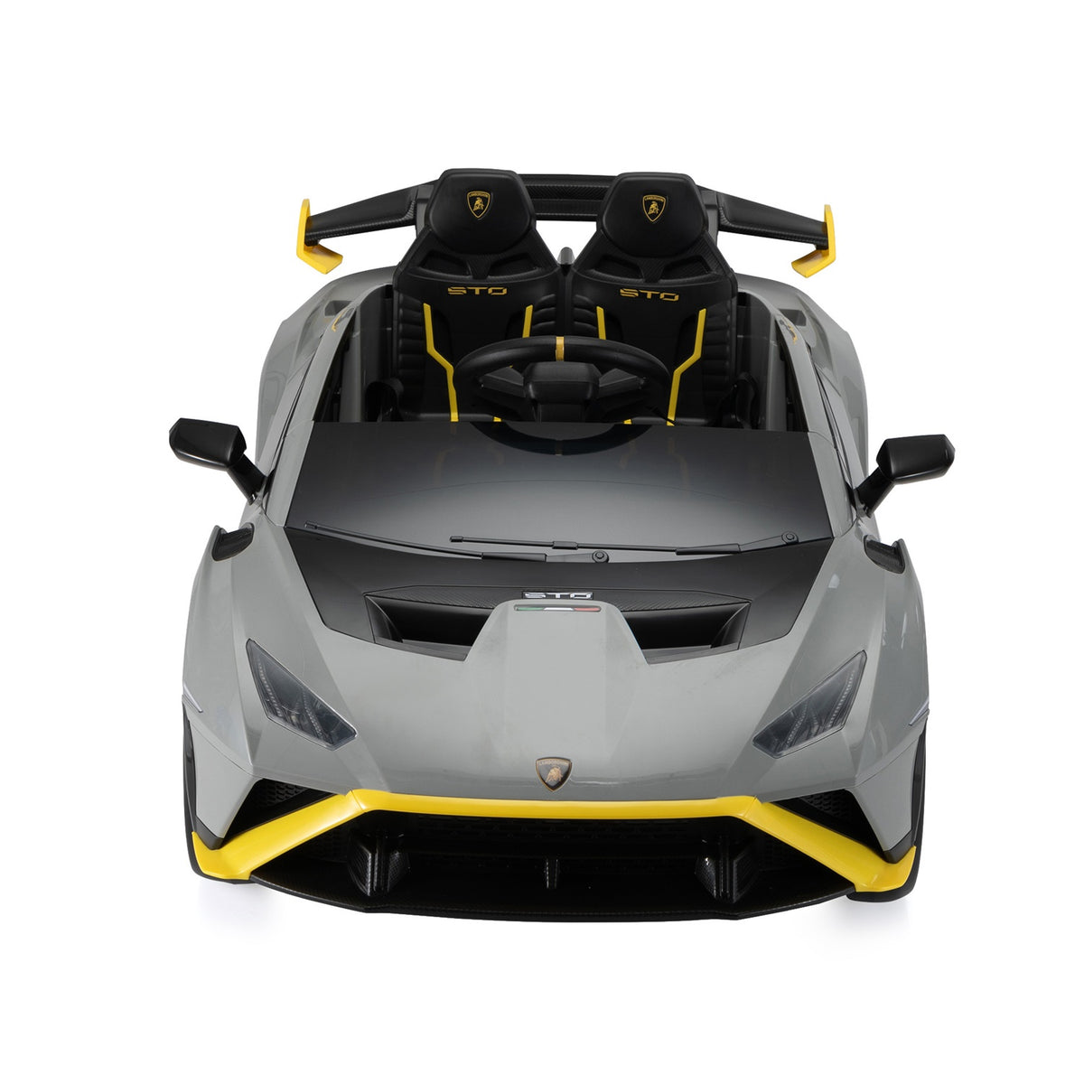 Lamborghini Electric Ride On Play Car In Grey