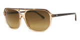 Ray-Ban Bill One Rb2205 1292M2 60 Unisex Sunglasses In Transparent Brown