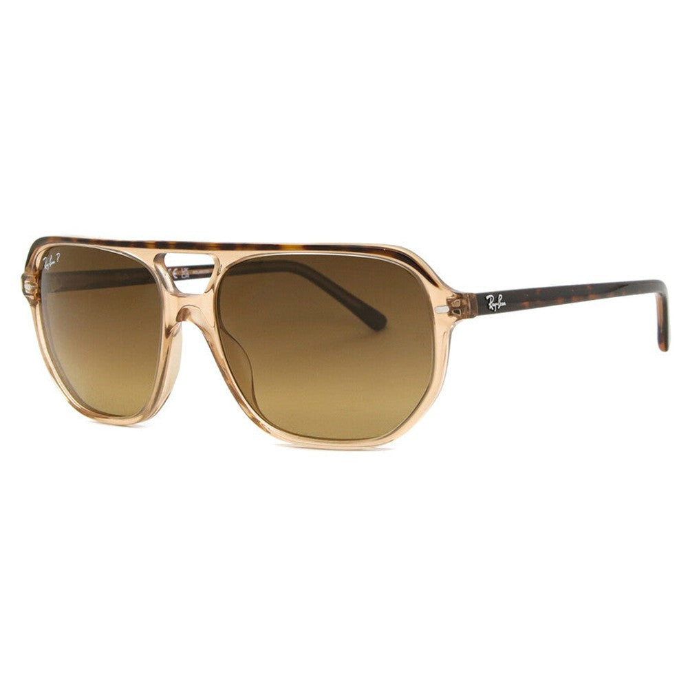 Ray-Ban Bill One Womens Sunglasses In Transparent Brown