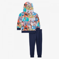 Nike D395 Mj Brklyn Aop Ft Po Set Navy