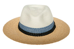 Urban Supply Unisex Tamboti Hat Raffia Tau Collection In Multi