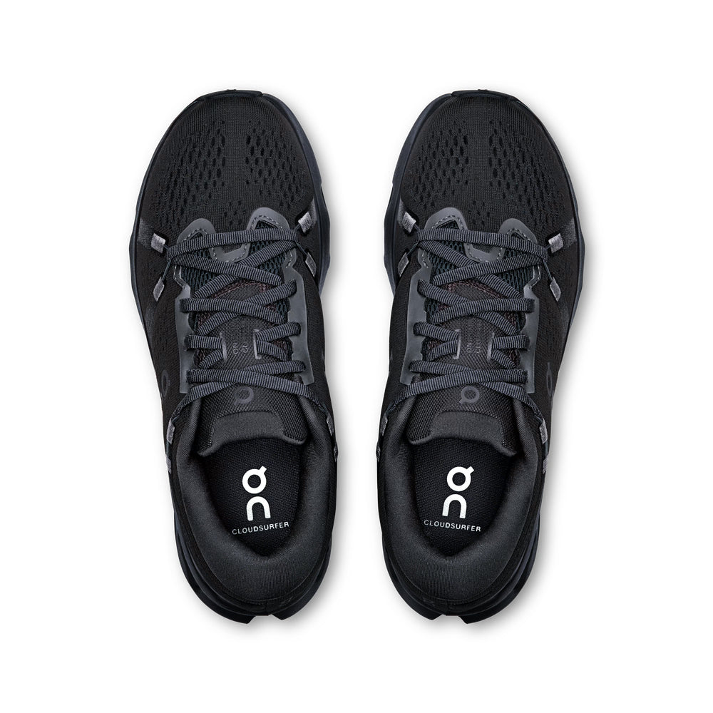 On Womens Cloudsurfer 2.0 Shoes In Black