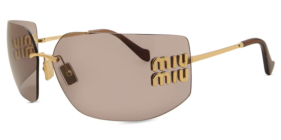Miu Miu Mu 54Ys 5Ak06I 80 Gold Sunglasses