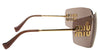 Miu Miu Mu 54Ys 5Ak06I 80 Gold Sunglasses